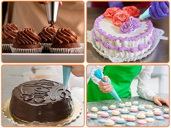 Piping Bags and Tips Set