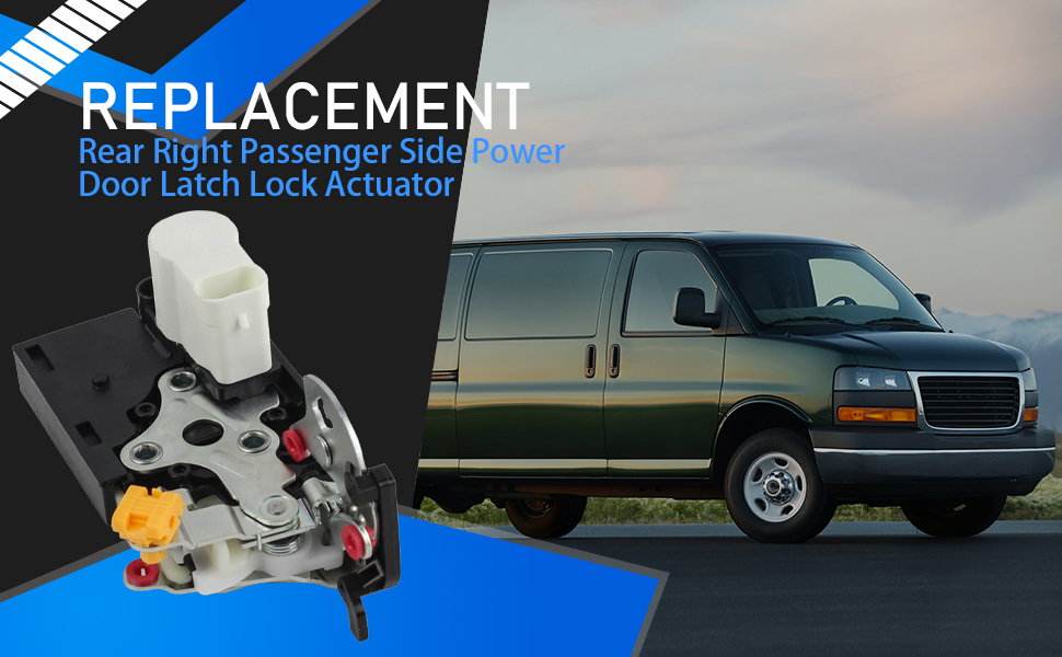 06 07 Chevy Passenger Door Lock Motor 2011 Savana 2500 Electric Door Lock Actuator 937511