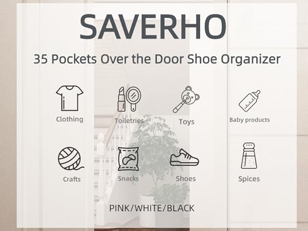 hanging shoe organizers--35pockets