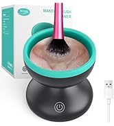Norate Electric Makeup Brush Cleaner Machine, Automatic Makeup Brush Cleaner for Fast and Deep Cl...