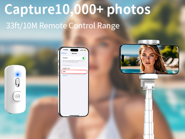 tripod for iphone with remote