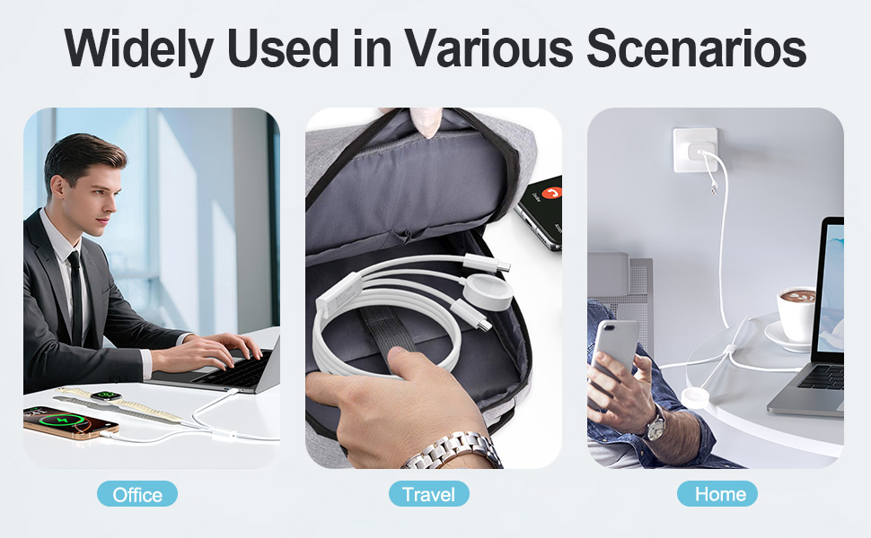 Multi Charging Cable Cord,Vacation Camping RV Essentials