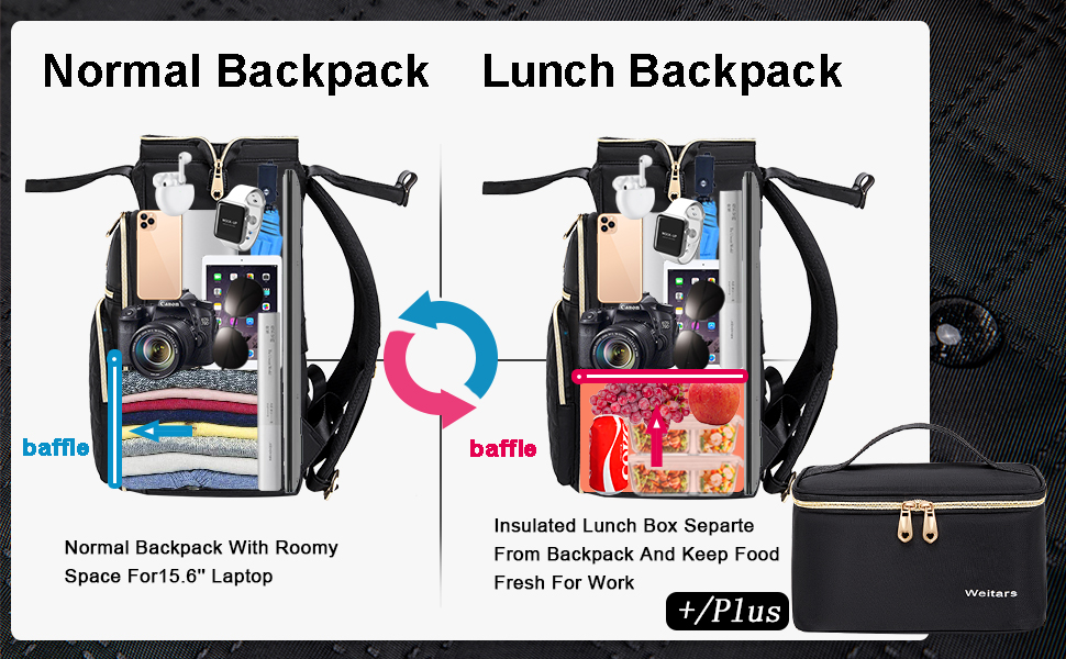 laptop backpack travel lunch backpack lunch bag for women large backpack for women