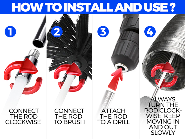 dryer vent cleaner kit