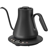 INTASTING Electric Kettle, Gooseneck Electric Kettle, ±1? Temperature Control, Stainless Steel In...
