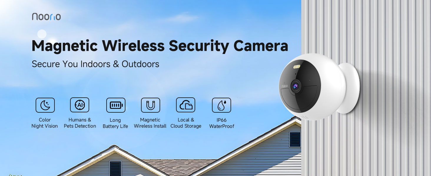 Magnetic Wireless Security Camera