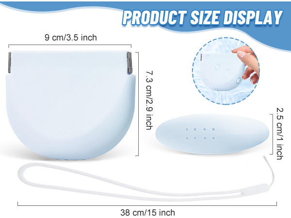 Silicone Retainer Denture Storage Case Holder