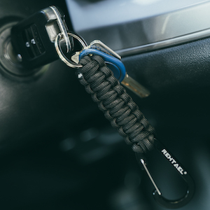 paracord keychain
