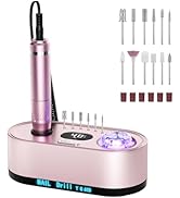 JOSGLOI Electric Nail Drill Professional: 40000RPM Electric Nail File Kit Efile Nail Drill Machin...
