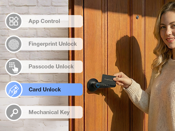 fingerprint doorknob