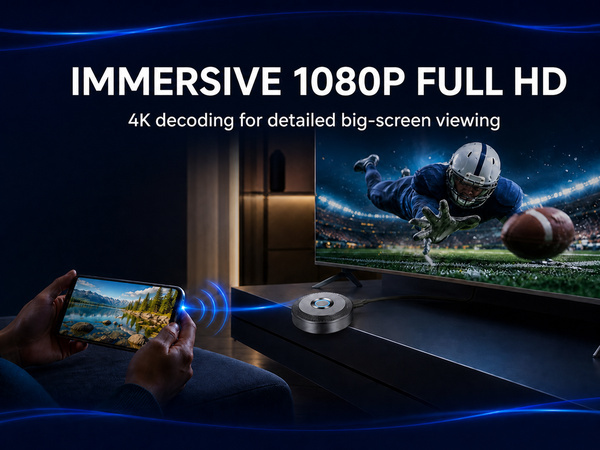 4K decoding for detailed big-screen viewing