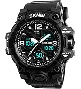 Men's Military Digital Watch Sports Outdoor Waterproof Watches with Date Multi Function Tactics L...