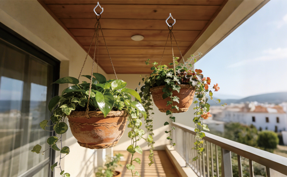 ceiling hooks for hanging plants