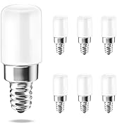 UNILAMP E12 Night Light Bulb, 2W Mini Type B Light Bulb Equivalent 25W, Daylight White 5000K, 120...