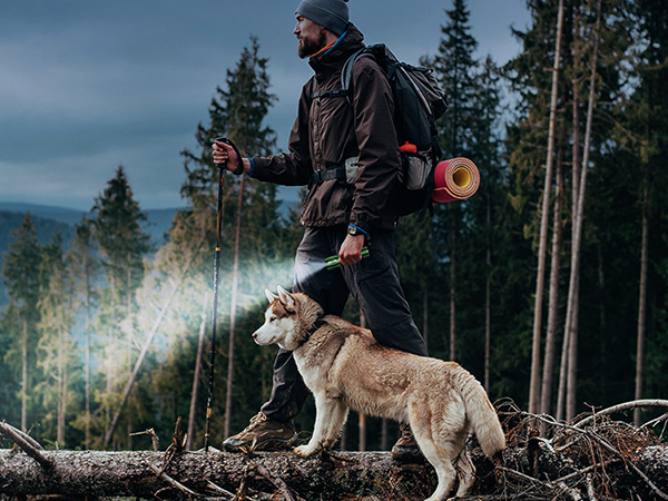 mini flashlight, flashlight camping