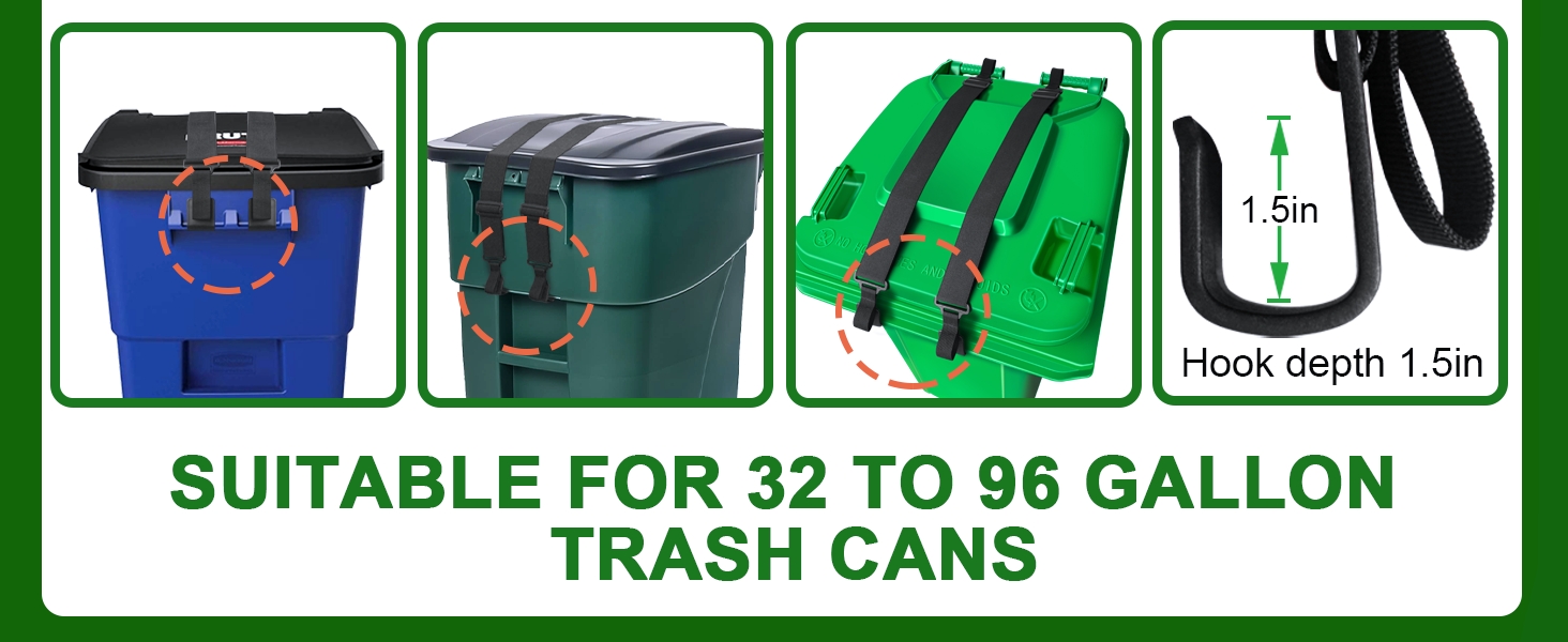 trash can bungee cord