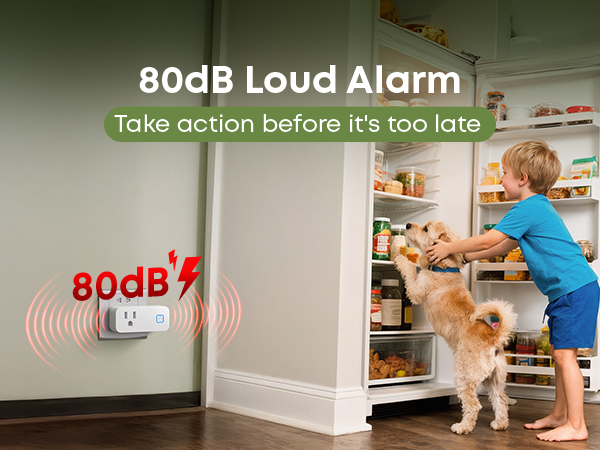 80dB Loud Alarm