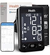 iHealth Accu Wireless Blood Pressure Monitor with Bluetooth Cloud Storage, Body Movement Detectio...