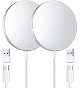 for iPhone Magsafe Charger, Magnetic Wireless Charger Pad, 15W Fast Magsafe Charger, Compatible f...
