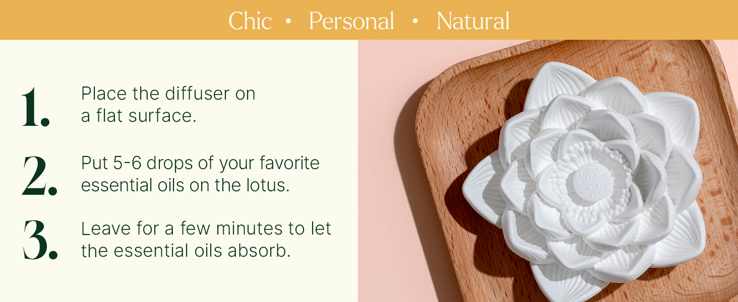 diffuse essential oils