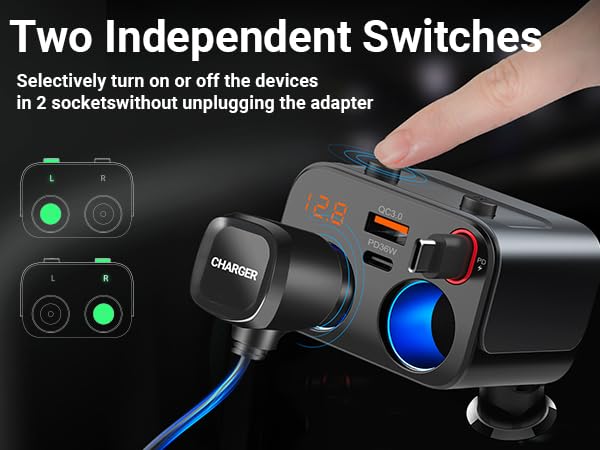 USB C Fast Car Charger