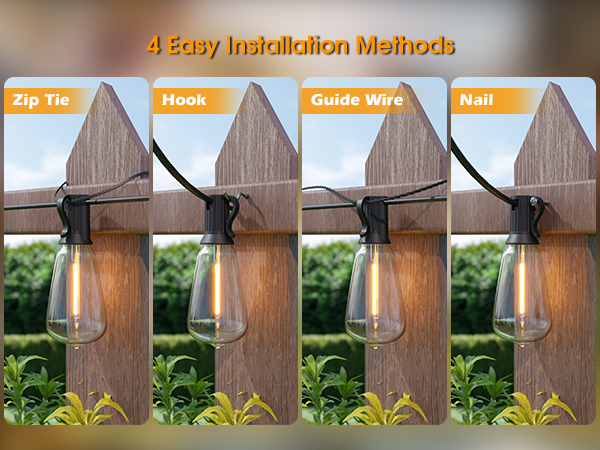 4 easy installtion way hanging sockets