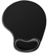 Ergonomic Mouse Pad with Wrist Support, Gel Mouse Pad with Wrist Rest, Gaming Office Mouse Pad Ma...