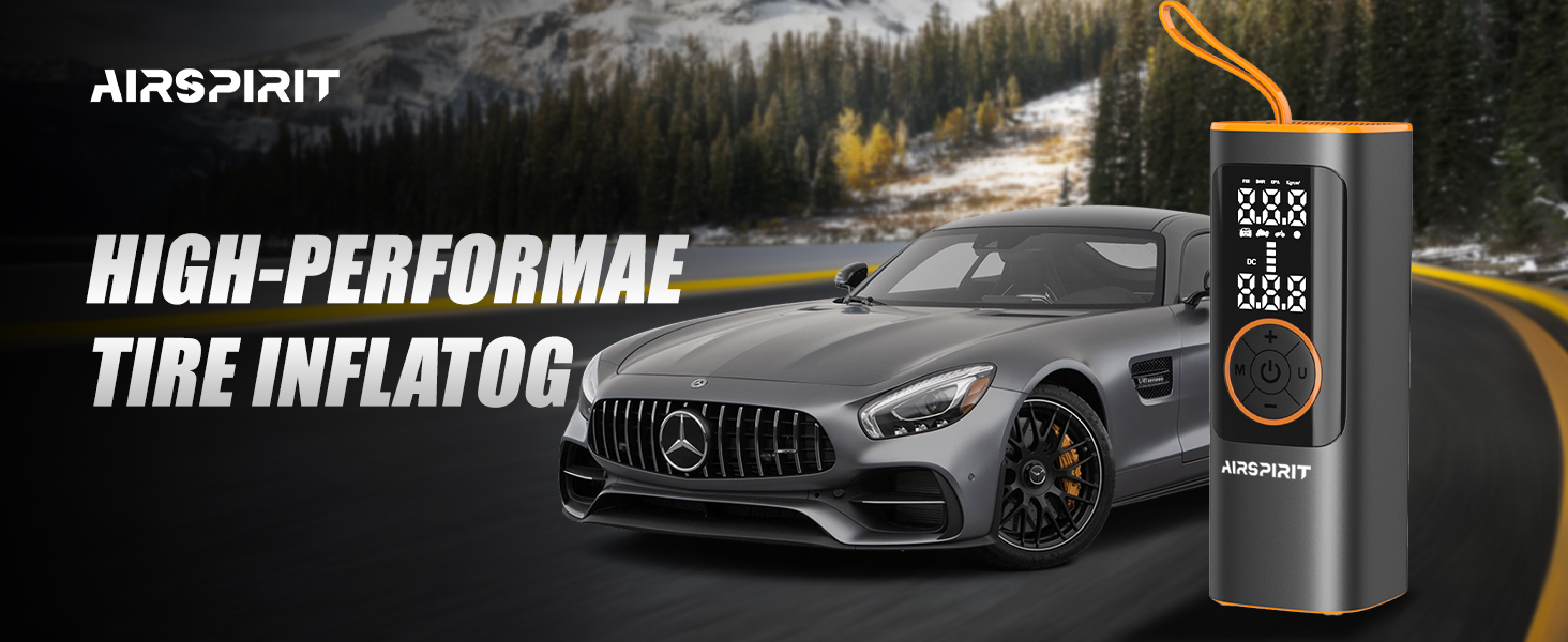 tire inflator portable air compressor