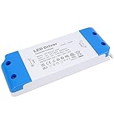VARICART LED Driver 12V Power Supply 30W, AC 100V-240V to 12V DC Low Voltage Transformer 2.5A, Ul...