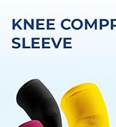 LP 647 Knee Brace For Arthritis Pain, Knee Pain Relief, Injury Recovery - Knee Sleeve For Weightl...