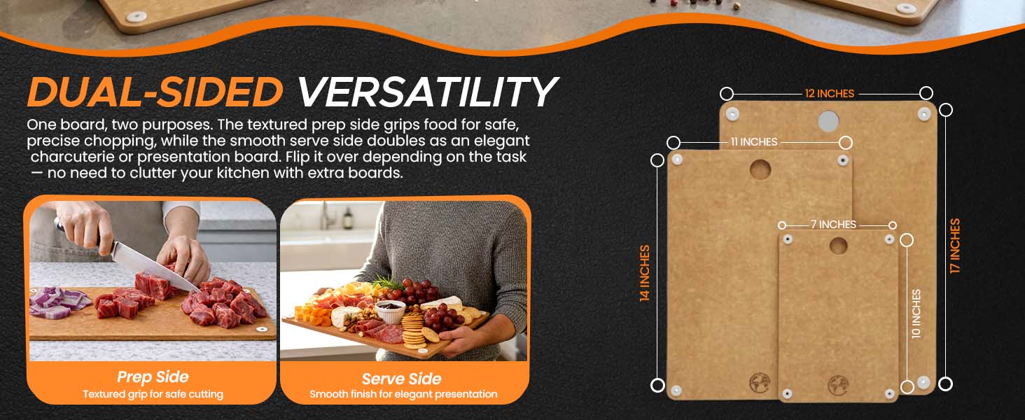 Wood Cutting Board for kitchen chopping non toxic large plastic board tablas para picar cocina