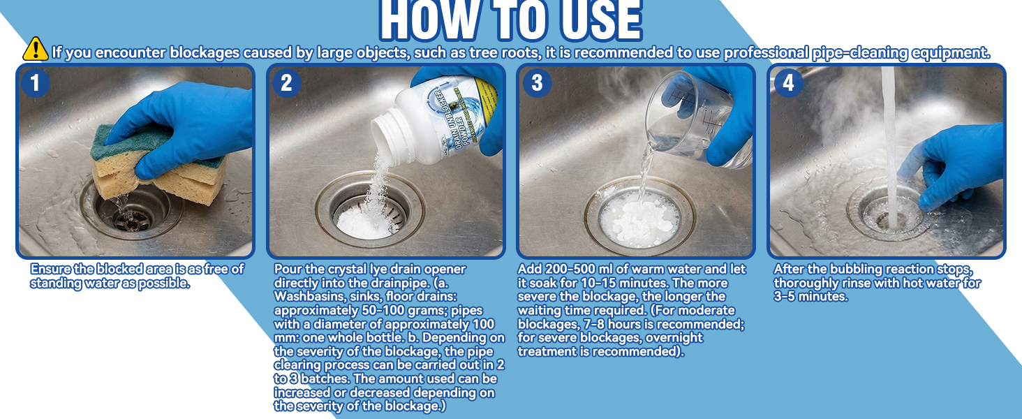 drain clog remover drain cleaner pipeline dredging agent sink drain cleaner sink and drain cleaner