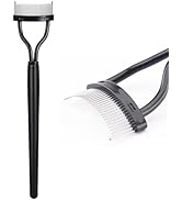 KINGMAS Eyelash Comb Separator, Eye Lash Separator Eyelash Definer Mascara Comb Applicator with C...