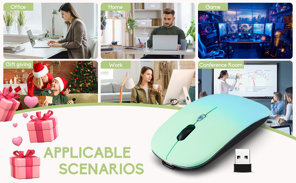 Wireless Bluetooth Mouse,