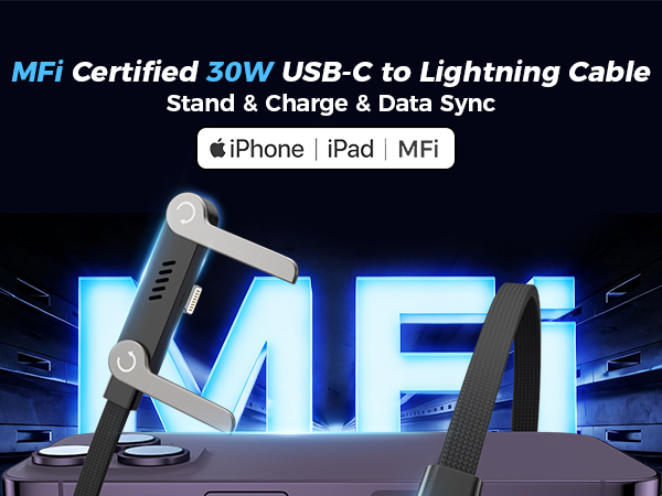 lightning cable stand