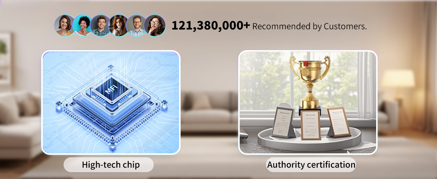 USB 3.0 Flash Drive for iPhone 256GB: MFi Certified 3in1 External Memory Photo Keeper Storage Stick