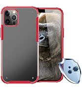 PERFECTSIGHT Compatible with 12 Pro Max Case - Healthy Phone Armor - Matte Translucent - Airbag S...