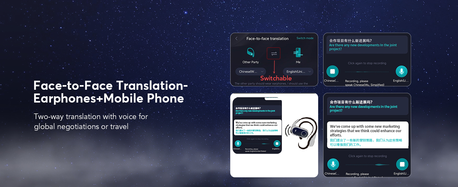 Face-to-Face Translation1