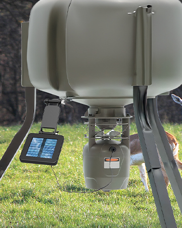 6V solar panel charger for deer feeder game feeder solar panel for hunting outdoor