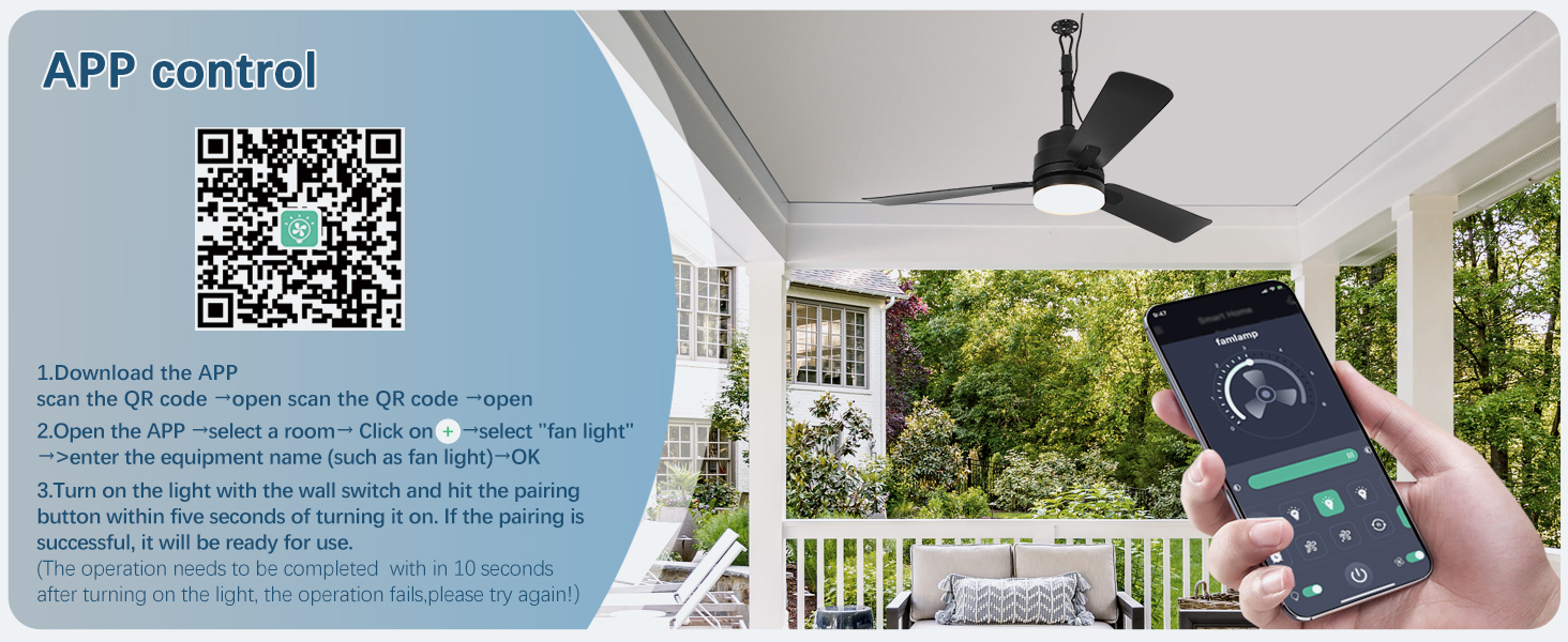 outdoor gazebo fan
