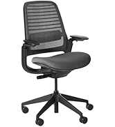 Steelcase Series 1 Office Chair - Ergonomic Work Chair with Wheels for Carpet - Helps Support Pro...
