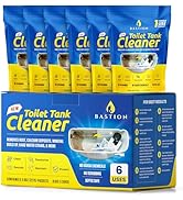 Bastion Toilet Tank Cleaner - 6-Uses. (*Not For Toilet Bowl*) Removes Rust, Mineral Deposits, Har...
