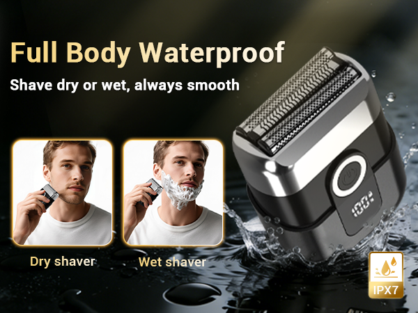 mini shavers for men