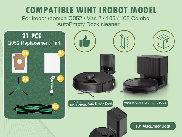 irobot roomba vacuum 2 accessories