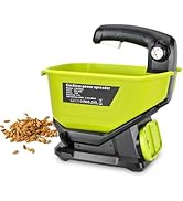 Salt Spreader for Ryobi 18V One+ Batteries, Cordless Seed Fertilizer &amp; Ice Melt Spreader, All-Sea...