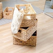 pantry storage baskets