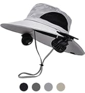 Solar Powered Fan Hat