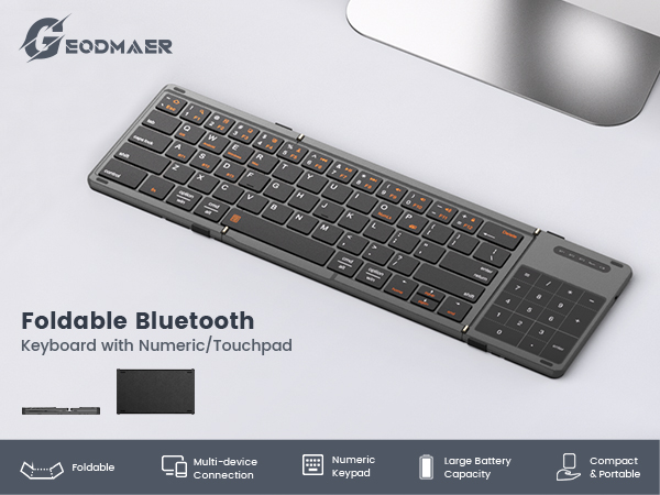 foldable bluetooth keyboard