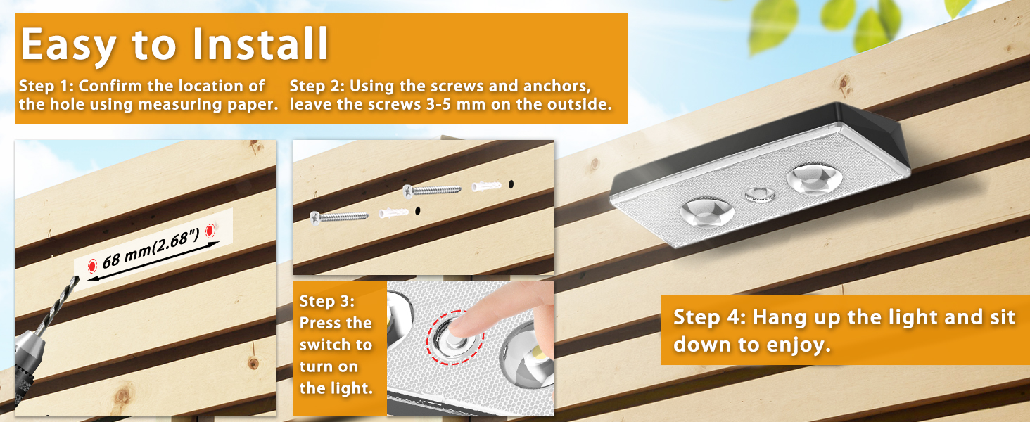 SunFlickt Solar Fence Lights