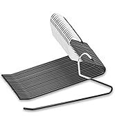 Casafield - 20 Open-Ended Pants Hangers - Easy Slide - Slim, Space Saving Design with Non-Slip Ru...